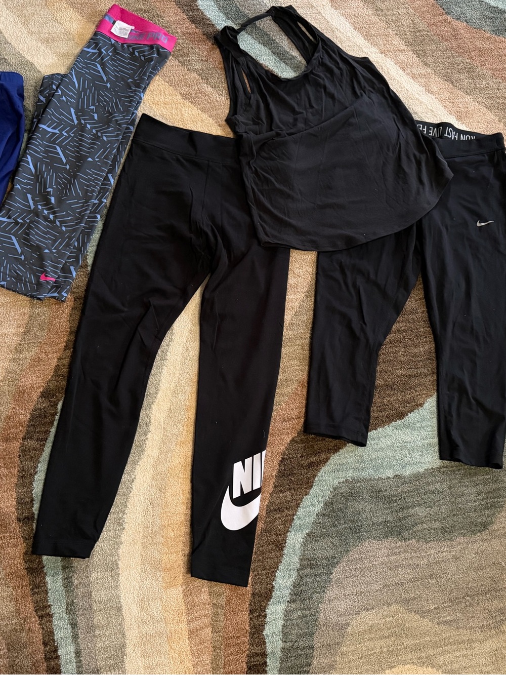 4 Nike Leggings and Tank